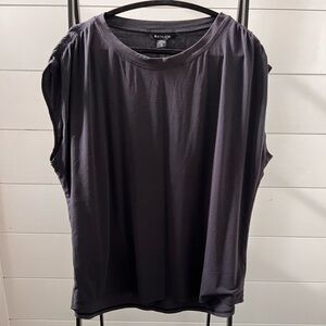 Athleta Black Muscle Tee